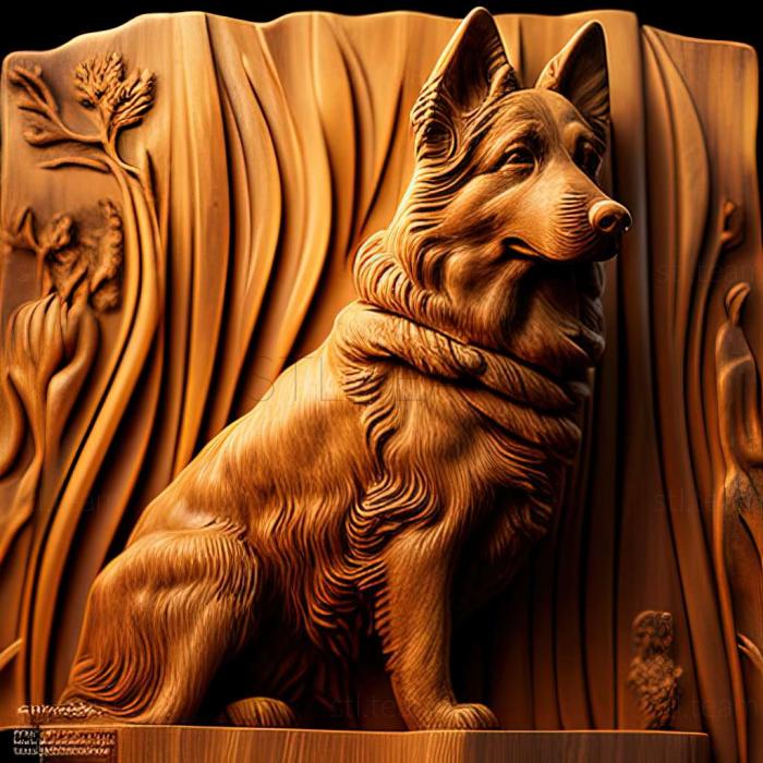 3D model Sharplaninsky Shepherd dog (STL)